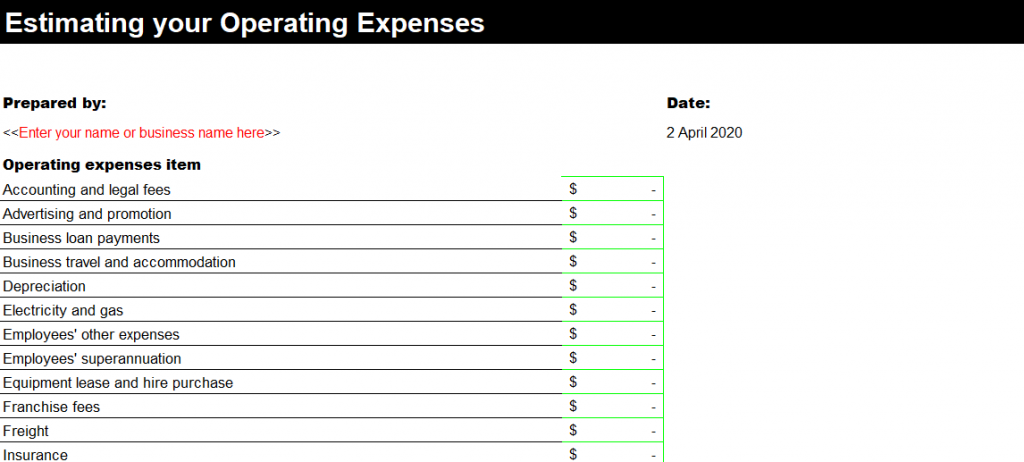 living expenses calculator forums